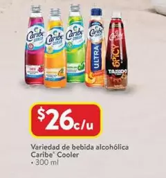 Oferta de Caribe - Variedad De Bebida Alcoholica por $26 en Walmart