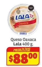 Oferta de Lala - Queso Oaxaca por $88 en Soriana Híper