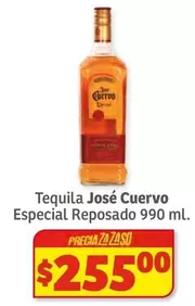 Oferta de Jose Cuervo - Tequila Especial Reposado por $255 en Soriana Híper