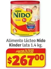 Oferta de Nestlé - Alimento Lácteo Nido Kinder por $267 en Soriana Híper