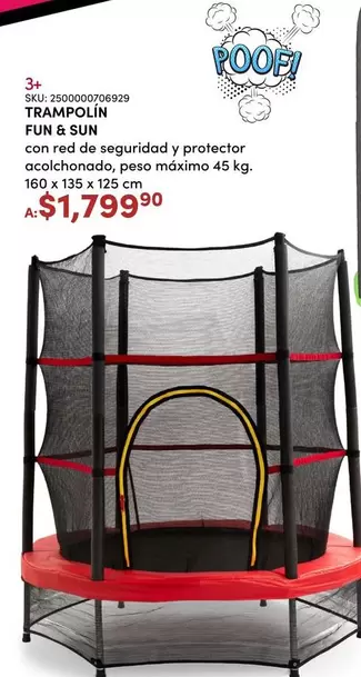 Oferta de Fun -  & Sun por $1799 en Woolworth