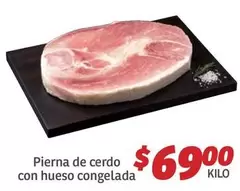 Oferta de Pierna De Cerdo Con Hueso Congelada por $69 en Soriana Híper