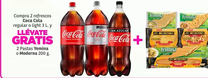Oferta de Yemina - Compra 2 Refrescos Regular O Lenta en Soriana Híper