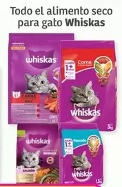 Oferta de Whiskas - Todo El Alimento Seco Para Gato en Soriana Híper