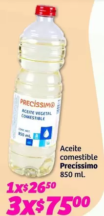 Oferta de Precissimo - Aceite Comestible por $26.5 en Soriana Híper