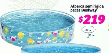 Oferta de Bestway - Alberca Semirigida Peces por $219 en Soriana Híper