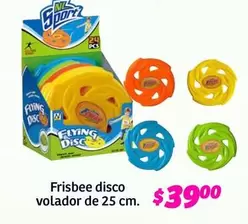 Oferta de Frisbee Disco Volador De 25 Cm por $39 en Soriana Híper