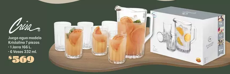 Oferta de Crisa - Mesa Para Modelo Y Jamon Iberico por $569 en Soriana Híper