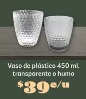 Oferta de Vaso De Plastico por $39 en Soriana Híper