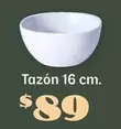 Oferta de Tazón 16 Cm. por $89 en Soriana Híper