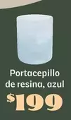 Oferta de Portacepillo De Resina por $199 en Soriana Híper