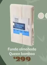 Oferta de Funda Almohada Queen Bamboo por $20 en Soriana Híper