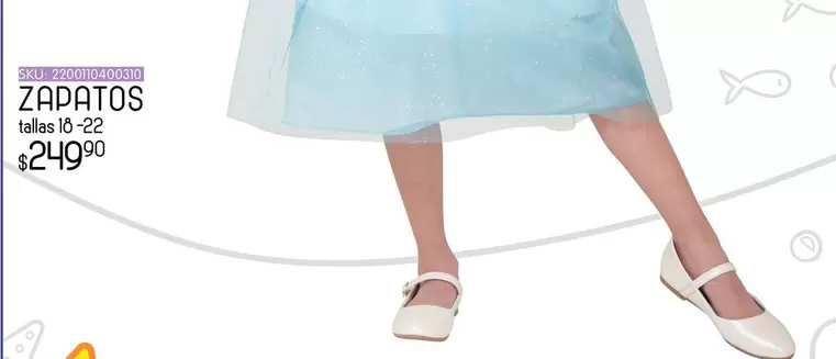 Oferta de Zapatos por $219.9 en Del Sol