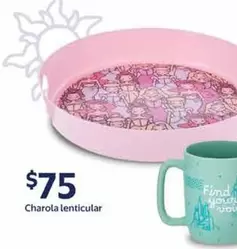 Oferta de Charola Lenticular por $75 en Walmart