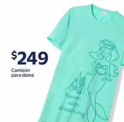 Oferta de STOP - Camisón Para Dama por $249 en Walmart