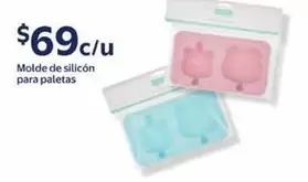 Oferta de Molde De Silicon Para Paletas por $69 en Walmart