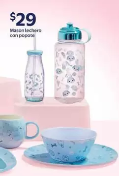 Oferta de Mason Lechero Con Popote por $29 en Walmart