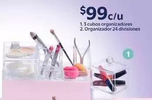 Oferta de Cubos Organizadores Organizador por $99 en Walmart