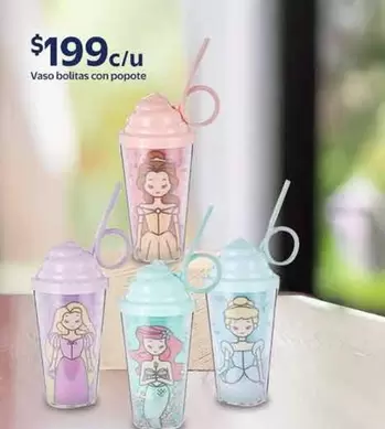 Oferta de Vaso Bolitas Con Popote por $199 en Walmart