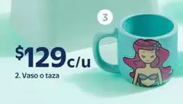 Oferta de Vaso O Taza por $129 en Walmart