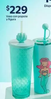Oferta de Vaso Con Popote Y Figura por $229 en Walmart