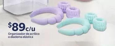Oferta de Organizador De Acrlico O Diadema Elastica por $89 en Walmart