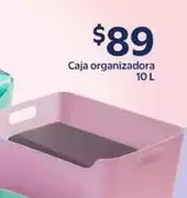 Oferta de Caja Organizadora por $89 en Walmart
