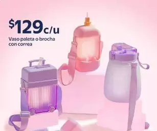 Oferta de Vaso Paleta O Brocha Con Correa por $129 en Walmart