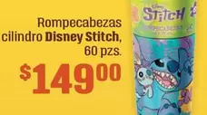 Oferta de Disney - Rompecabezas Cilindro  Stitch, 60 pzs por $149 en Soriana Híper