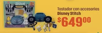 Oferta de Adorable - Tostador Con Accesorios Disney Stitch por $649 en Soriana Híper