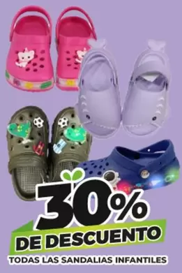 Oferta de Todas Las Sandalias Infantiles en Merco