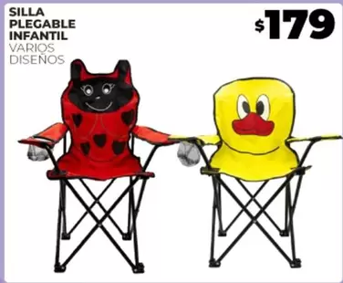Oferta de Silla Plegable Infantil por $179 en Merco