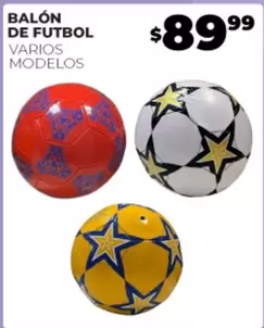Oferta de Balon De Futbol por $89.99 en Merco
