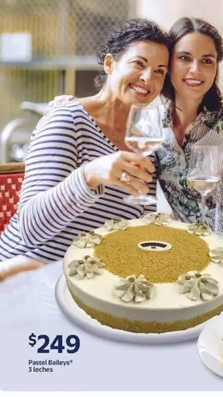 Oferta de Baileys - Pasteliteliere 3 Lotus por $249 en Walmart