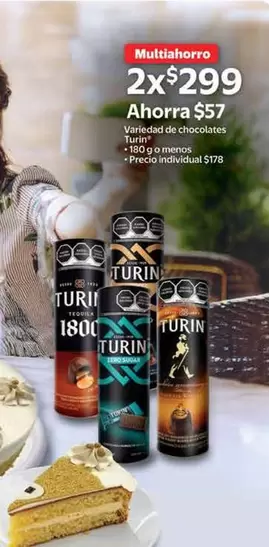 Oferta de Turin - Articulos De Chocolates por $572 en Walmart