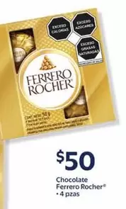 Oferta de Ferrero Rocher - Chocolate por $50 en Walmart