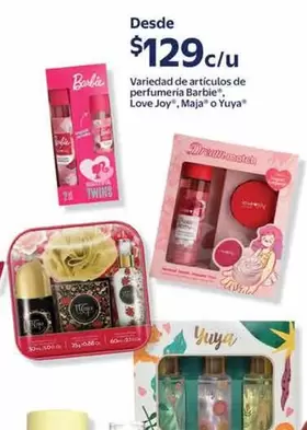 Oferta de Barbie - Variedad De Articulos De Perfumería  Y Love Joy, Maja O Yuya por $129 en Walmart