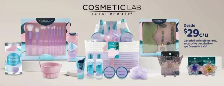 Oferta de Total - Cosmetic Lab por $29 en Walmart
