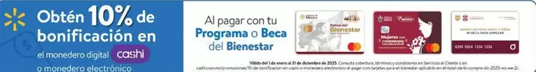 Oferta de Olhten 10% De Bonificacion En en Walmart
