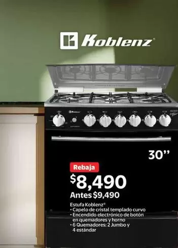 Oferta de Koblenz - Estufa Exterior De Cubo Ibérica De Crestorn Y Chaisemanchas por $8490 en Walmart