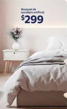 Oferta de Bouquet De Eucalipto Artificial por $299 en Walmart