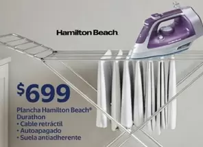 Oferta de Hamilton -  Beach* Durathon por $699 en Walmart