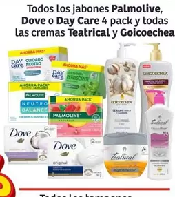 Oferta de Palmolive - Todos Los Jabones, Day Care Y Todas Las Cremas Teatrical Y Goicoechea en Soriana Híper