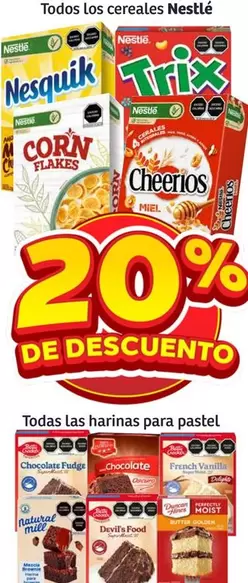 Oferta de Nestlé - Todas Las Harinas Para Pastel en Soriana Híper