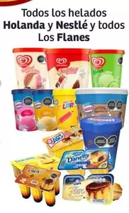Oferta de Holanda - Todos Los Helados  Y Nestlé Y Todos Los Flanes en Soriana Híper