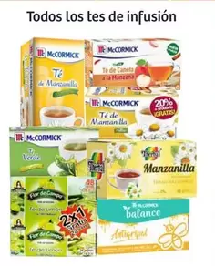 Oferta de McCormick - Todos Los Tes De Infusión en Soriana Híper