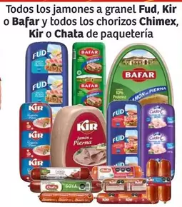 Oferta de Fud - Todos Los Jamones A Granel , Kir O Bafar Y Todos Los Chorizos en Soriana Híper