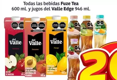 Oferta de Fuze - Todas Las Bebidas Tea en Soriana Híper