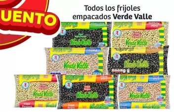 Oferta de Verde Valle - Todos Los Frijoles Empacados en Soriana Híper