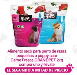 Oferta de Fresca - Alimento Seco Para Perro De Razas Pequeñas O Puppy Care Carne en La Comer